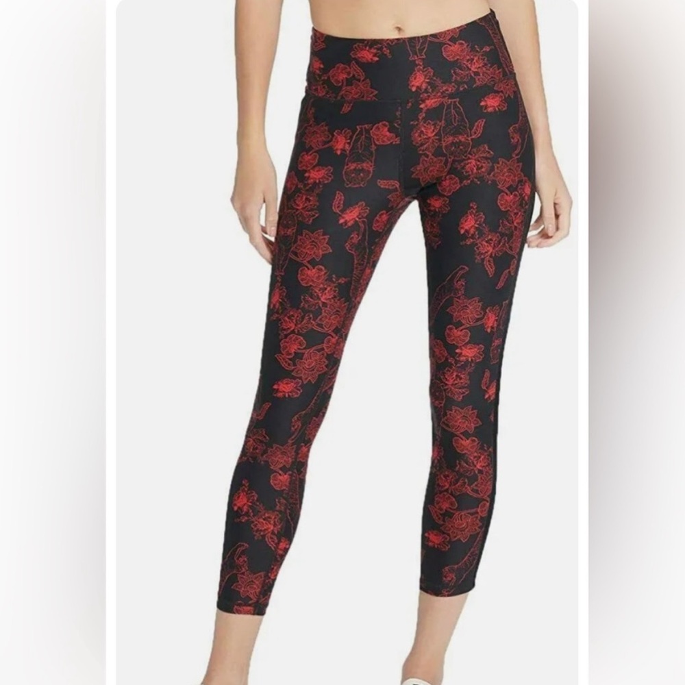 DKNY Sport Sumatra Printed High-Waist Leggings